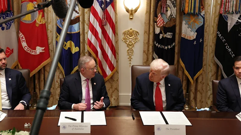 Australia news LIVE: PM discusses AUKUS, global conflicts in phone call with Trump; Wong to target Hanson’s call for ‘monoculture’ in national security address