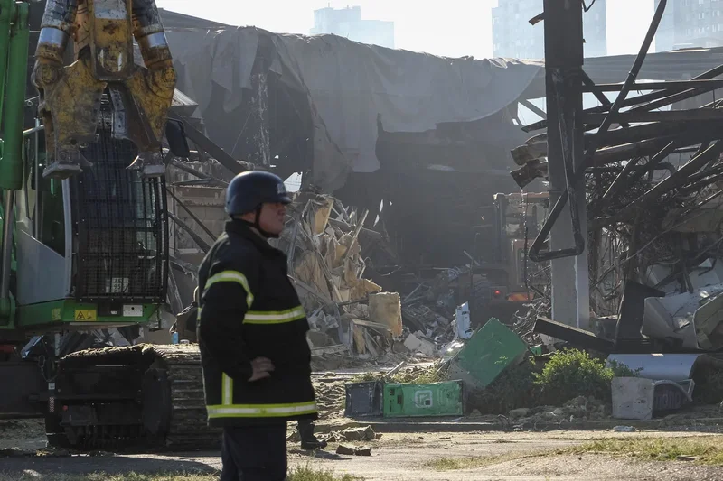 Zelensky vows revenge after Russian double-tap strike on shopping mall in his hometown kills 16