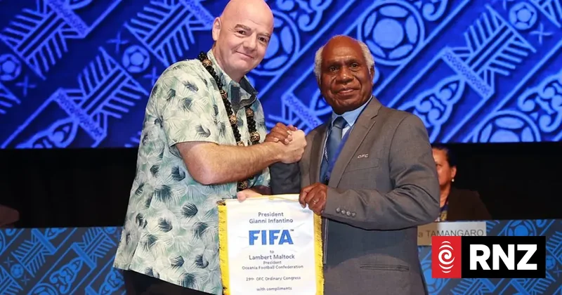 OFC supports withdrawal of FIFA Forward Enterprise proposal