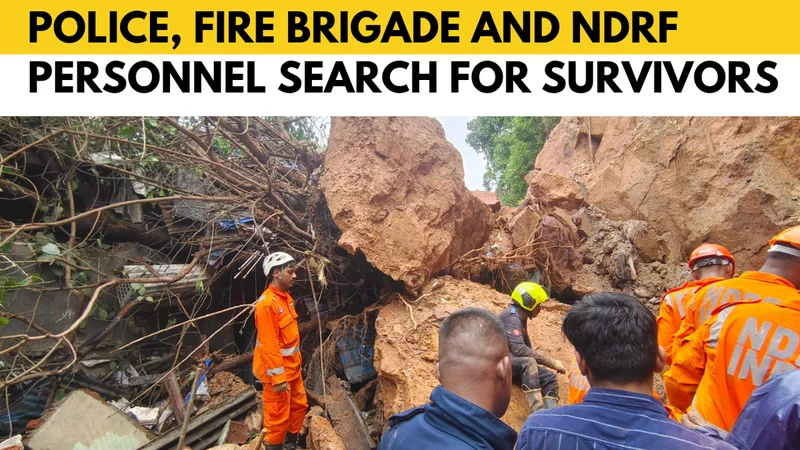 Mumbai landslip: Six dead, four injured in Kurla, rescue operations underway