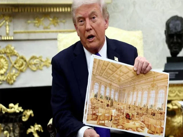 Court blocks Trump's $400m White House ballroom projectq