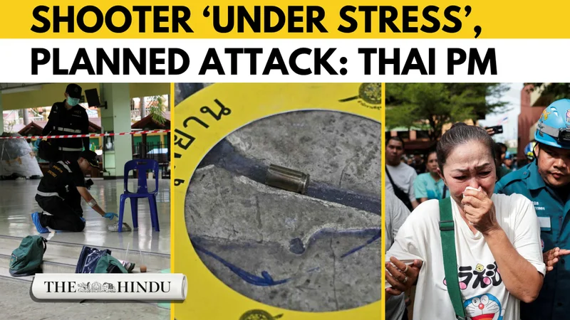 Thailand school shooting: At least 8 dead; PM Anutin Charnvirakul offers his condolences