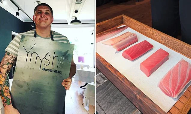Michelin chef wins top hygiene rating after claiming he'd only been given one-star verdict because food inspectors didn't understand his sashimi