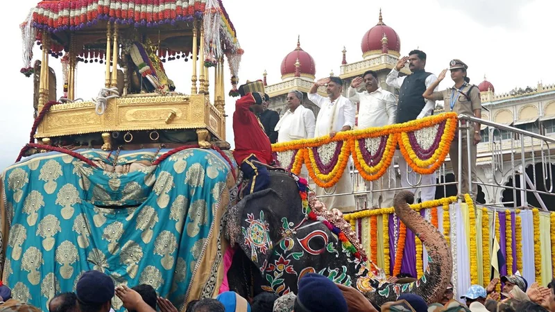 Abhimanyu: From wild elephant taskmaster to Dasara’s golden howdah bearer