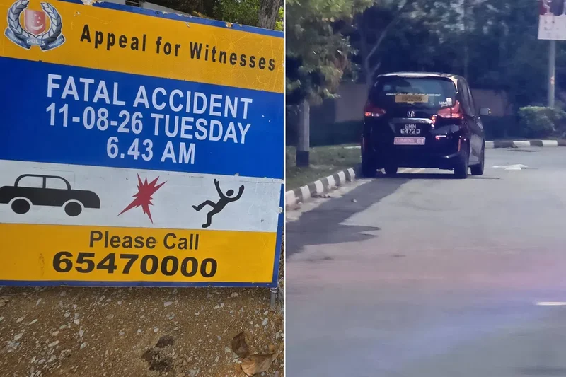 Pedestrian, 79, dies in hospital after accident with car in Orchard Road area; driver arrested