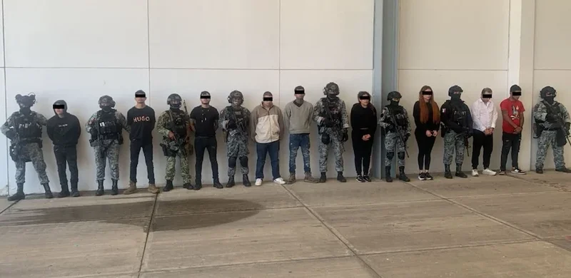 9 alleged CJNG members arrested in Michoacán security operation
