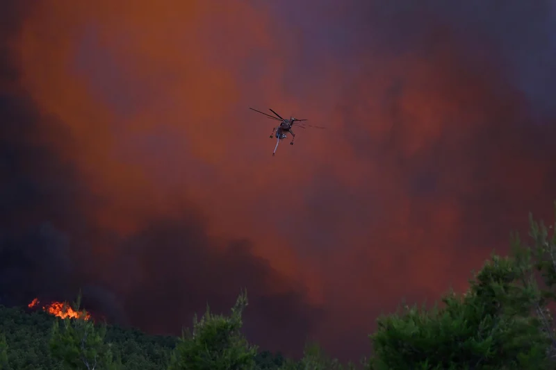 Wildfires spread across Greece; conditions worsen in France and Spain