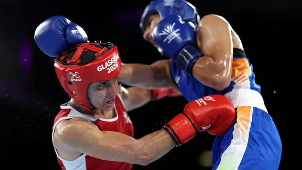 Canadian boxer Scarlett Delgado claims silver medal at Commonwealth Games