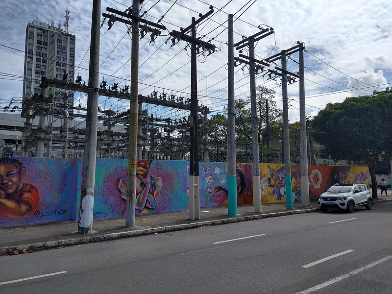 Viva Perifa Brings a Giant Street Mural to a Salvador Public School