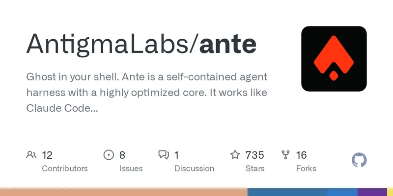 Show HN: Ante, a coding agent in a single binary that runs offline