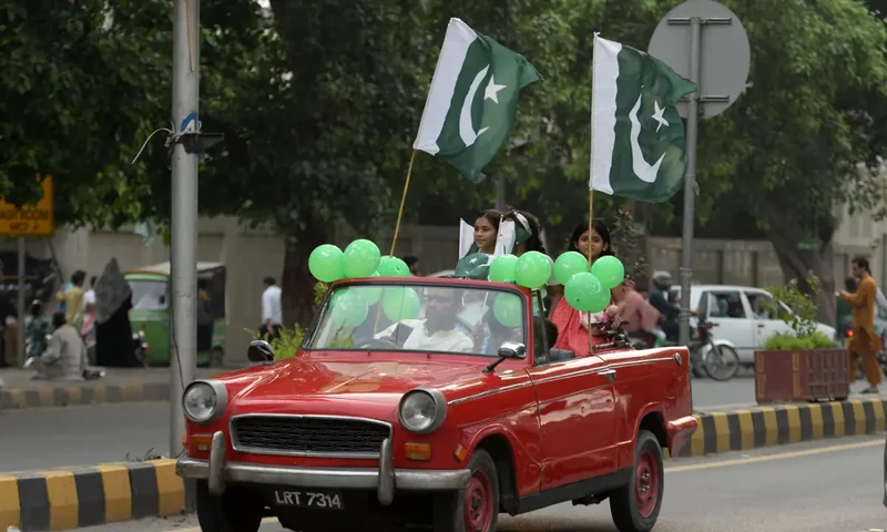 In pictures: Pakistan celebrates 79 years of independence
