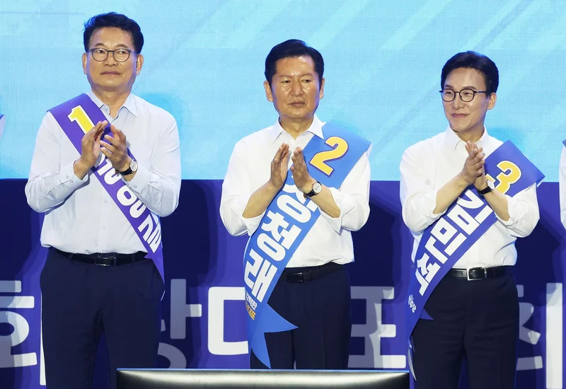 Ex-PM claims narrow victory in DPK primary across Seoul, Gyeonggi