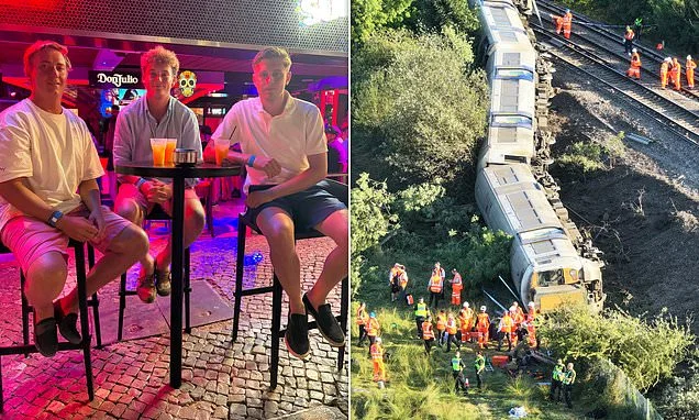 I was on the train that derailed near Lewes... there was a 'violent jolt' then people went flying