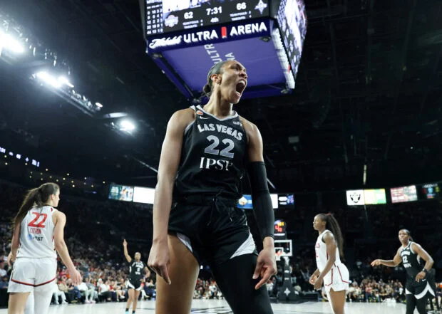 WNBA: Aces end the Mystics' 7-game winning streak