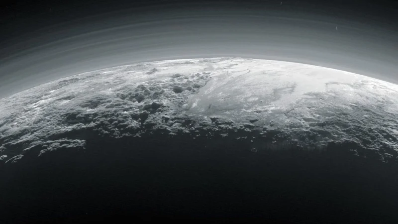 Pluto's atmosphere is collapsing as it drifts away from the sun into a deep freeze