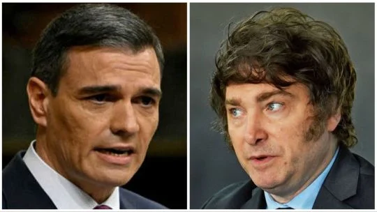 Milei accuses Spain PM Sánchez of using immigrants to 'win votes'
