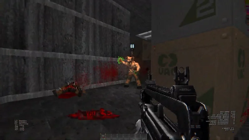 This mod transforms Doom into a terrifying tactical shooter, and it's partly inspired by another PC gaming classic