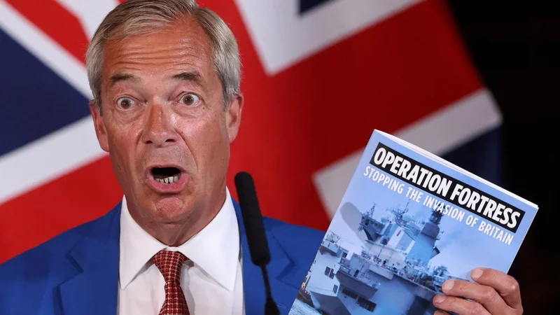 Hard-right Reform UK vows to use navy to stop small boats if it wins power