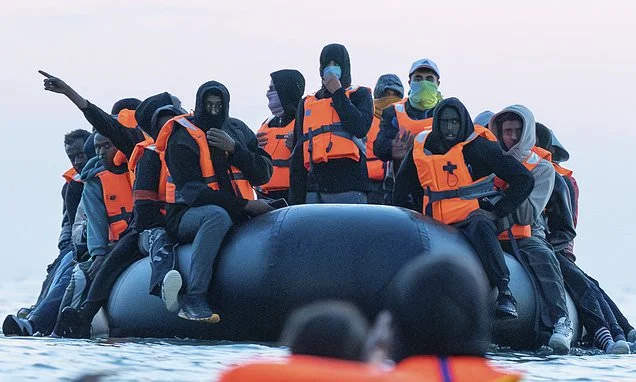 Proportion of voters who think migration 'mostly bad' for UK jumps nearly a third over ten years amid ministers' failure to stop the boats - with more Remainers even agreeing