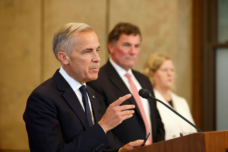 Canada will retaliate with trade measures on U.S. on Sept. 8, Carney says