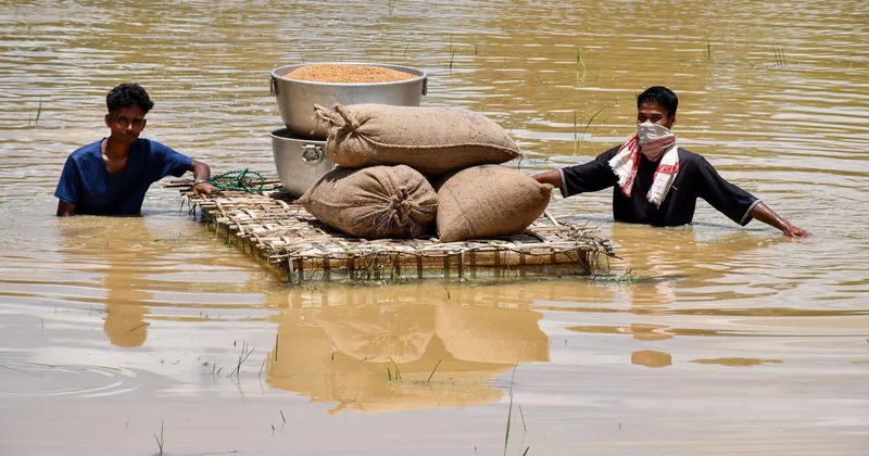 Assam: 100 dead in flood-related incidents