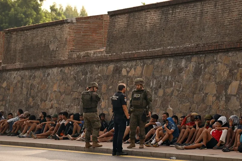 EU countries call for talks over migrant influx into Spanish enclave