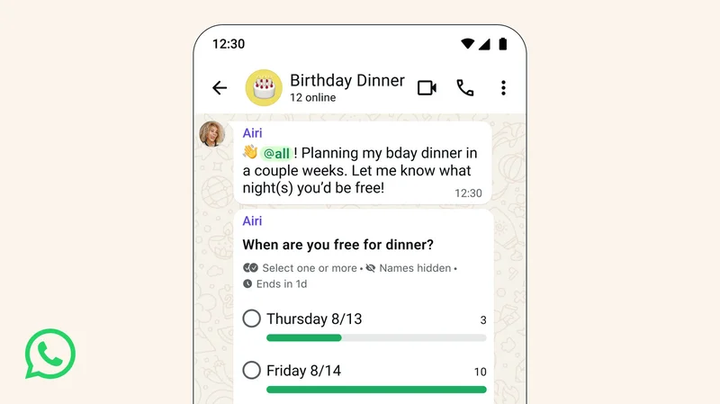 You can now bug your WhatsApp group chats with an @all ping
