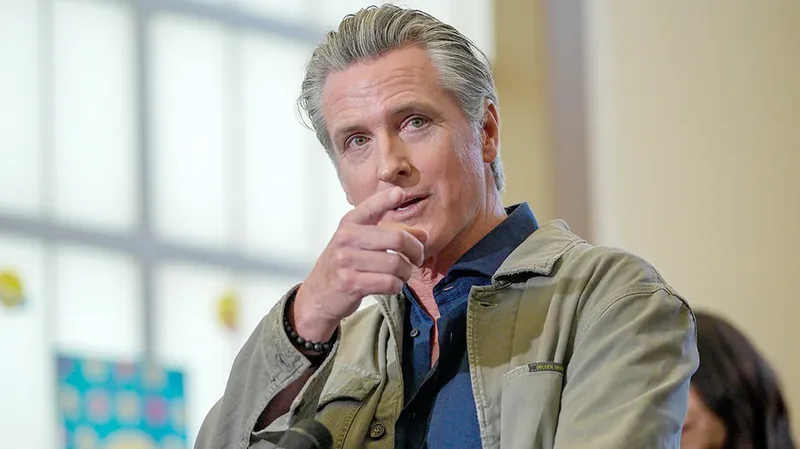 Gavin Newsom avoids question on bringing back SAT scores after UC open letter, asks 'show me the data'