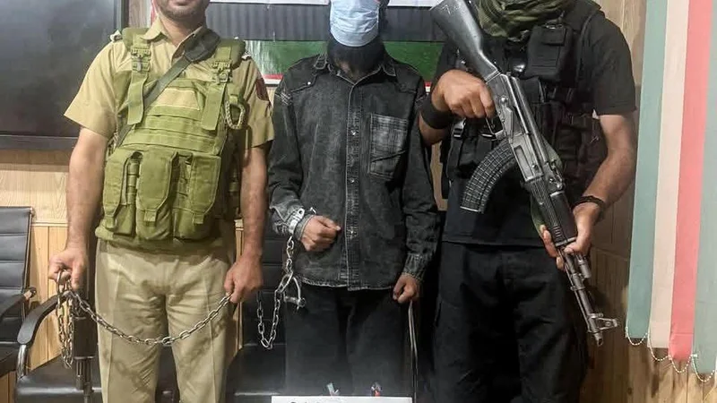 Local held with anti-India posters, grenade in Kashmir’s Pulwama: officials