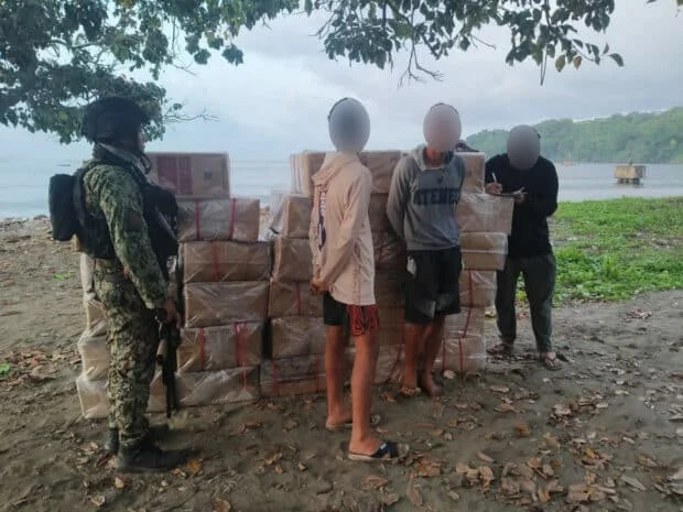Cigarette smuggling foiled on Lanao del Norte shore