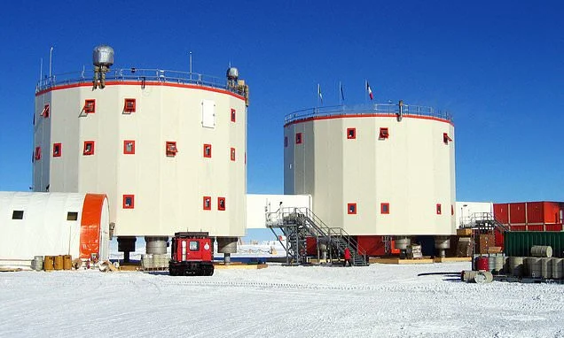 Earth records its LOWEST temperature in 14 years - as research station in Antarctica hits -84.1°C