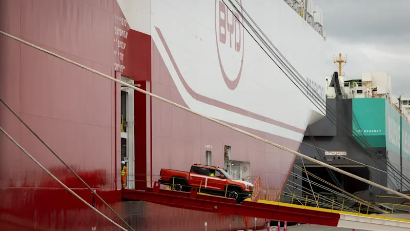 China was making too many cars. They turned to Australia to offload them