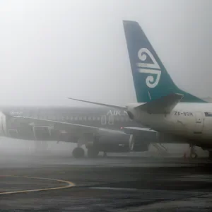 Fog at Auckland Airport delays 19 flights, cancels eight
