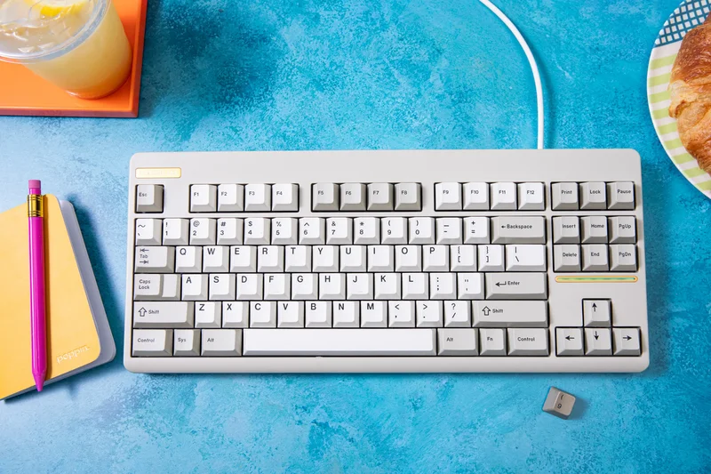 This great retro-inspired keyboard now comes preassembled