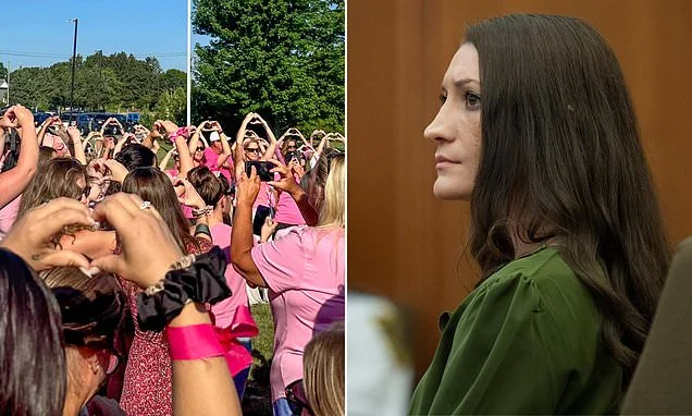 HUNDREDS of Lindsay Clancy supporters rally outside courthouse as she continues her defense in 'America's saddest murder trial': Live updates