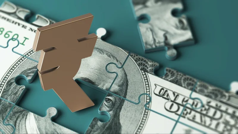 Rupee falls 2 paise to settle at 95.76 against U.S. dollar