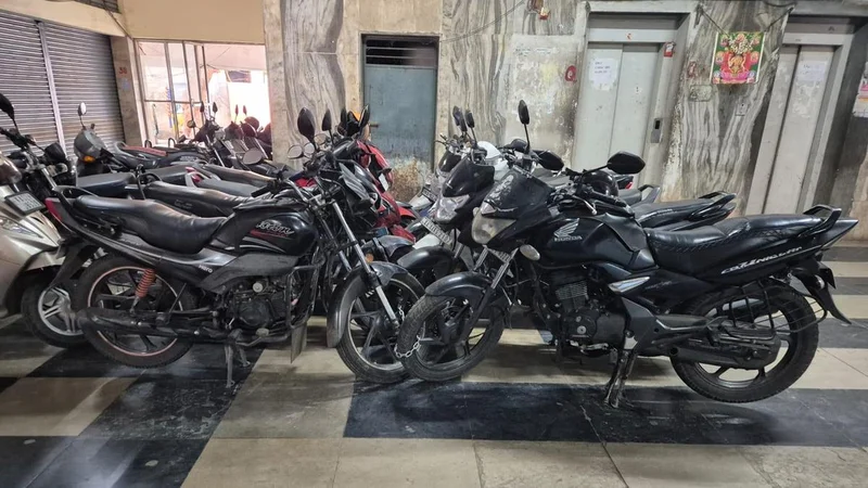 71 illegal bike taxis booked, 70 seized on August 6