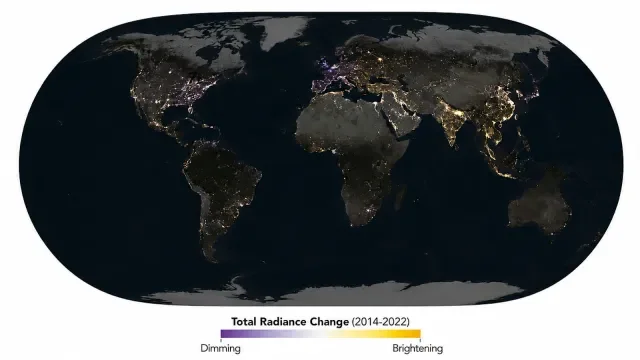 How Earth’s night lights became our most honest economist