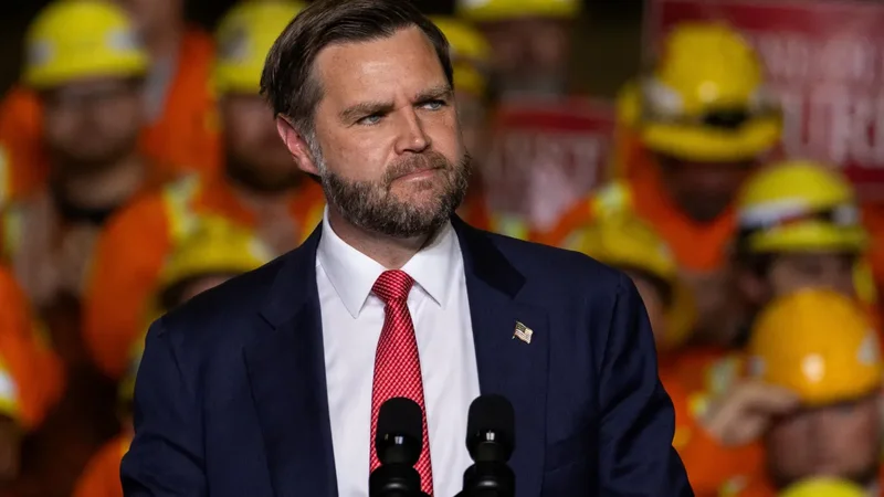 US Vice President JD Vance holds midterm election rally in Ohio hometown