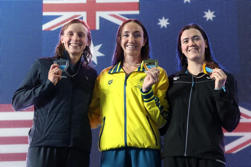 Lani Pallister dethrones Katie Ledecky in first international 800m freestyle loss for American great
