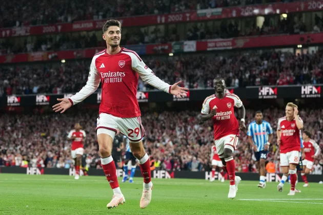 Arsenal kick-off Premier League with easy win over Frank Lampard's Coventry