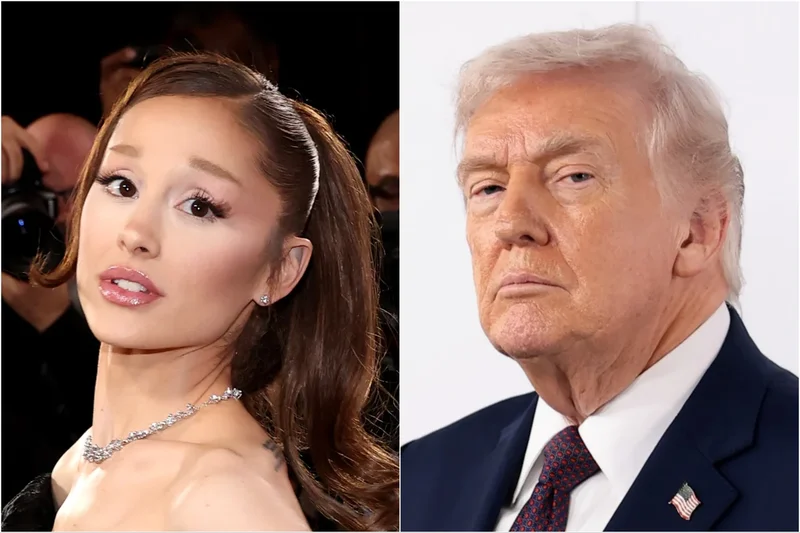 Ariana Grande becomes latest celebrity to make demand of Donald Trump