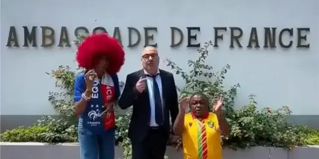 French embassy in Congo faces backlash over visa video