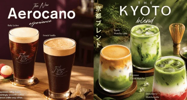 Figaro Coffee’s newest drinks bring matcha, coffee, and a little Kyoto energy to your cup