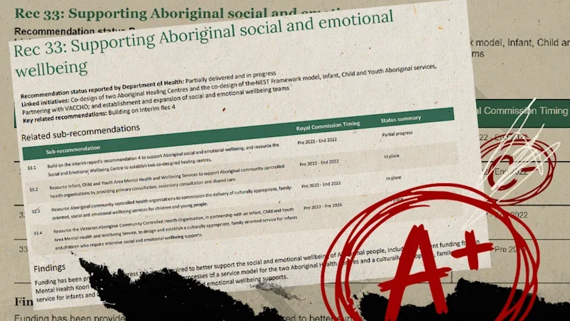 Rewritten mental health report scrubs critical findings, doubles progress
