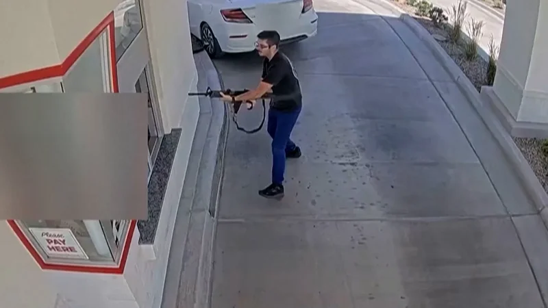 Police bodycam and CCTV catches Idaho mall shooting as it unfolds