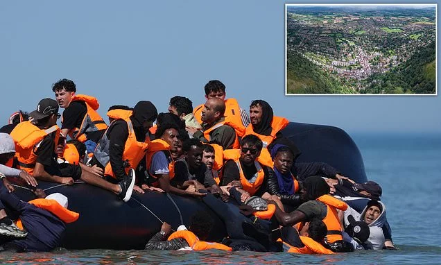 Just 15% want boat migrants near them: Lefties back Burnham's plan for asylum seekers in affluent areas... but not theirs, Mail poll reveals