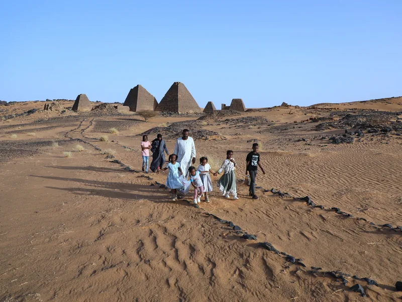 Sudan war threatens ancient Meroe pyramids, a UNESCO Heritage Site