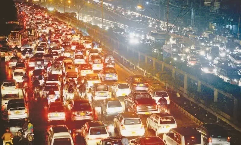 Thousands stranded as protest near KPC disrupts traffic in Karachi's Saddar area