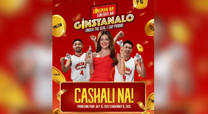Over 100M in cash prizes to be given away in the Ginuman Na! Ginebra Na! Ginstanalo Promo!